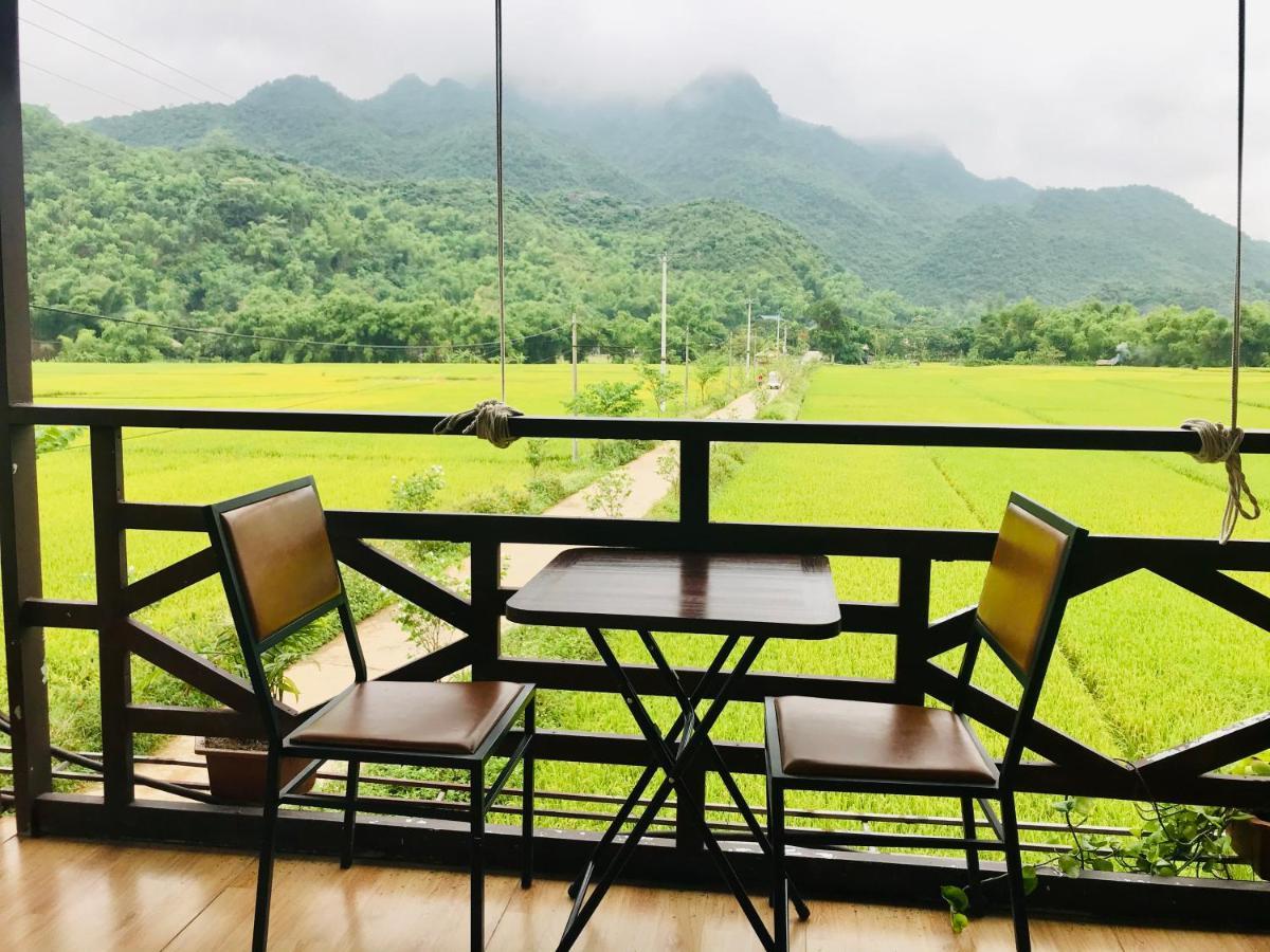 Hotel Jomo House Mai Chau Hòa Bình Zewnętrze zdjęcie
